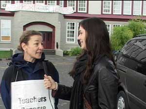 Templeton student interviews her teacher