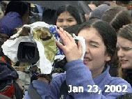 Kaylah Zander, 2002 student walkout