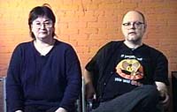 Donalda Cassel and  Eugene Pawliuk,  web activists in Edmonton Alberta Canada