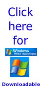 Click here for Windows Media Player downloadable