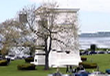 Peace Arch at the Canada-U.S. border crossing near White Rock, BC