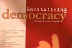 portion of Revitalizing Democracy poster