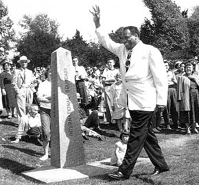 Paul Robeson at the 1952 concert