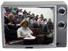 Tv image of Seniors' Health and Housing meeting
