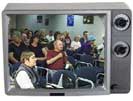 tv image of local meeting