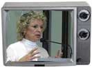 TV image of Dr. Linda Peeno