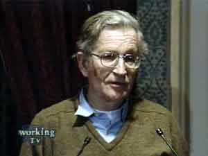 Noam Chomsky speaking in Vancouver