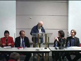 Speakers at CCPA Whistleblower forum