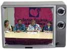 BCNU Palliative Care press conference in TV frame