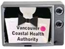 Health Authority cutout in tv frame