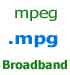 MPEG video broadband