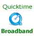Quicktime video broadband