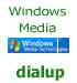 Windows Media dialup video