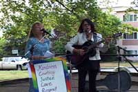 Arlette Alcock and Joyce Arthur