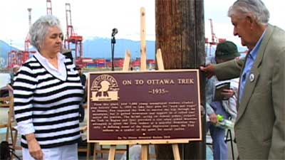 OTO 75th Plaque unveiled