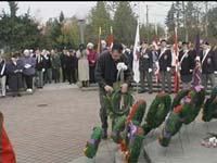 Wreath for Mac Paps at Cenotaph