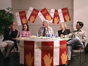 Panel at Revitalizing Democracy forum