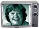 Libby Davies in tv frame