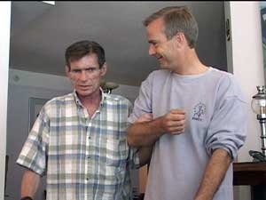Terminally ill patient Daryl Carter and his caregiver and partner  Blair Smith