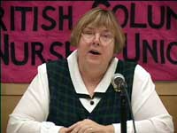 BCNU President Debra McPherson