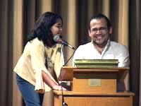Horacio Valle Tories y su hija
