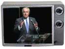 Roy Romanow in TV frame