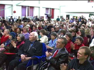 Audience at Jonnie Rankin memorial