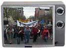 2005 IWD march in tv frame