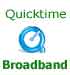 Quicktime video broadband
