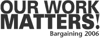 Our Work Matters!