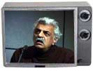 Tariq Ali in tv frame